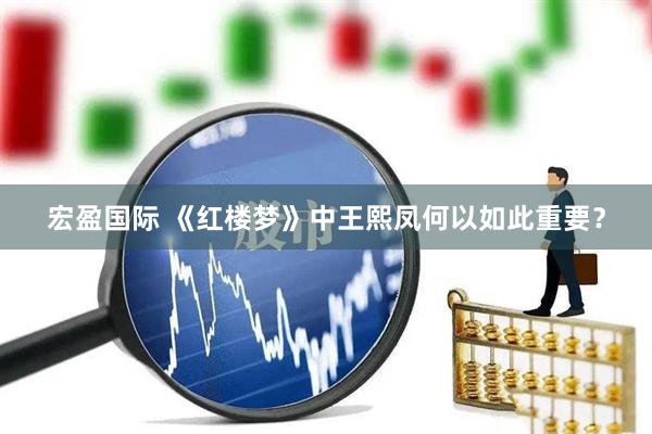 宏盈国际 《红楼梦》中王熙凤何以如此重要？