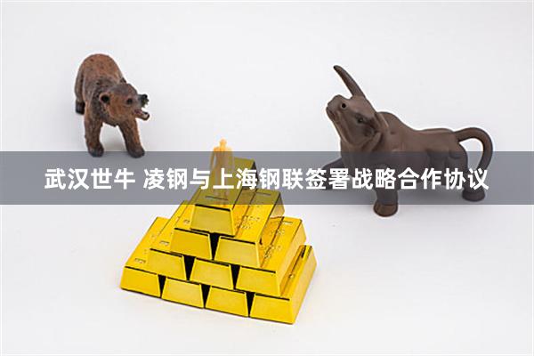 武汉世牛 凌钢与上海钢联签署战略合作协议